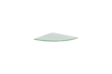 DOLLE GL Corner Regalboden aus Glas satiniert 300 x 300 x 8 mm