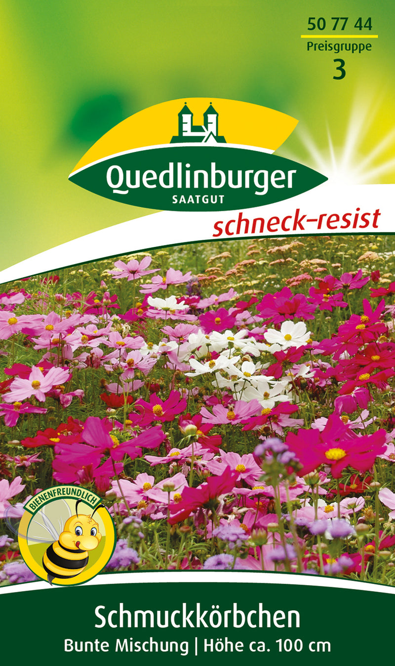 QUEDLINBURGER SAATGUT Schmuckkörbchen bunte Mischung (Blumensamen)