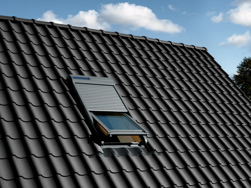 VELUX SSL Solar-Rollladen, dunkelgrau, Aluminium