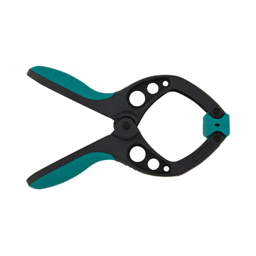 Wolfcraft Federzwinge FZ 40 schwarz/türkis, Spannbereich bis 40 mm