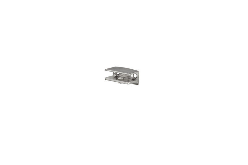 DOLLE MetallClip D660FLAC-Set, Edelstahl, Regalträger für 6–8 mm