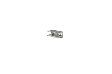 DOLLE MetallClip D660FLAC-Set, Edelstahl, Regalträger für 6–8 mm