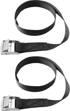 CONNEX Zurrgurt Mini mit Klemmschloss, schwarz, 18x500 mm (2 St.)