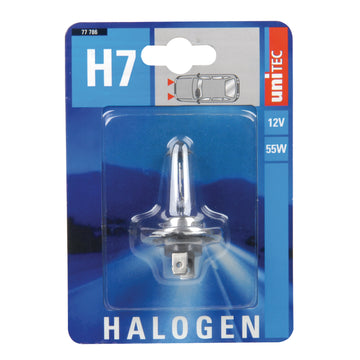 UNITEC H7 Halogen-Autolampe 12V 55W PX26d
