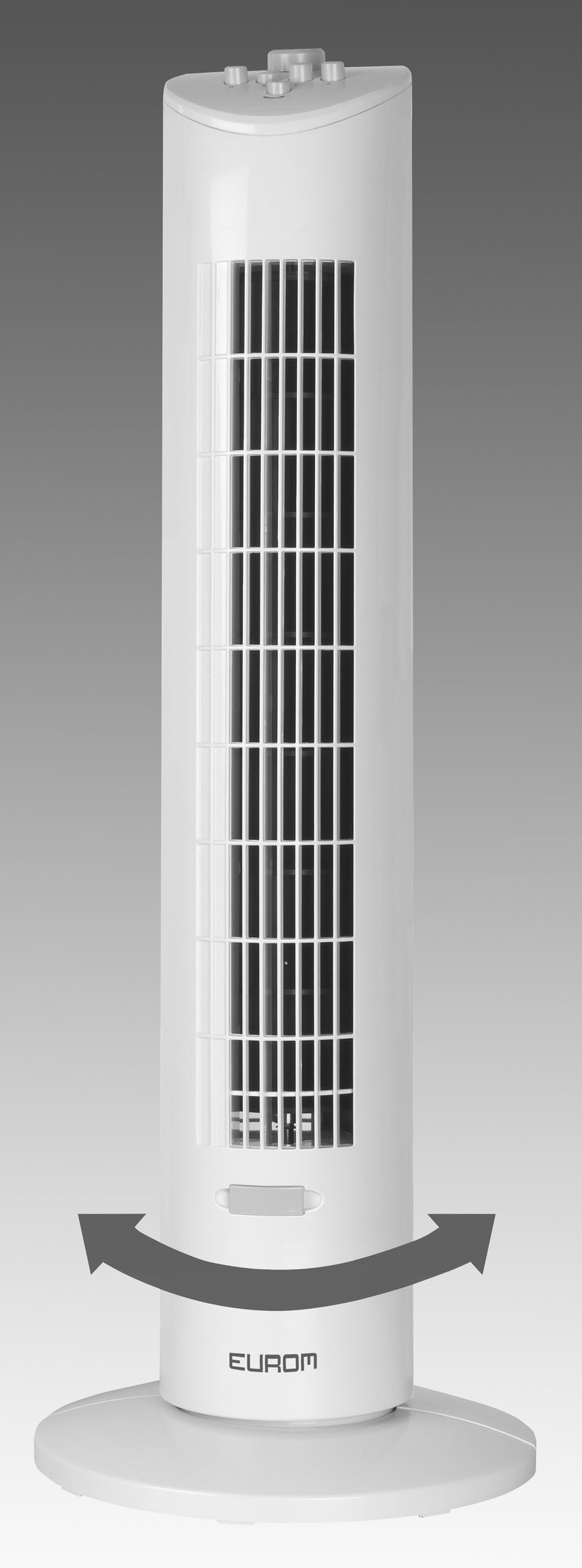 Eurom VTW31 Turmventilator weiß, 60 W, 3 Leistungsstufen, Timer