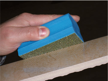DISC Diamant-Handschleifer grob Körnung K50, 110 x 50 mm, blau