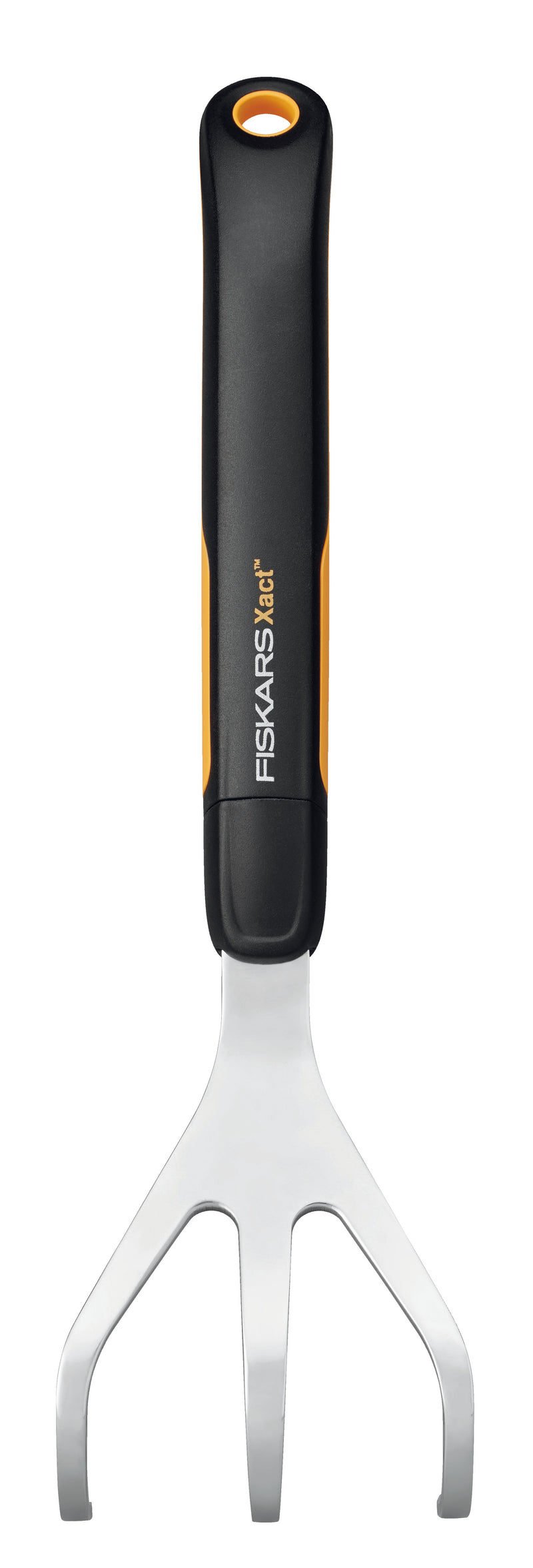 Fiskars Xact Blumenrechen mit Edelstahlzinken, 9,2 cm Arbeitsbreite