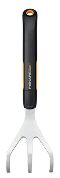 Fiskars Xact Blumenrechen mit Edelstahlzinken, 9,2 cm Arbeitsbreite