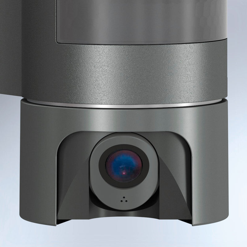 STEINEL Wandleuchte L 620 CAM, anthrazit, WLAN & App-gesteuert