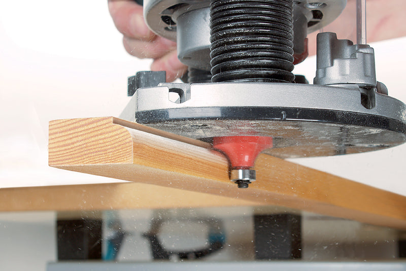 Wolfcraft Profilfräser HM in Holzbox, 5-teilig (HM, Werkzeugaufnahme 8 mm)