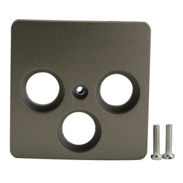 UNITEC MONACO Serie 204 Antennendose Abdeckung platin (SAT/UP)