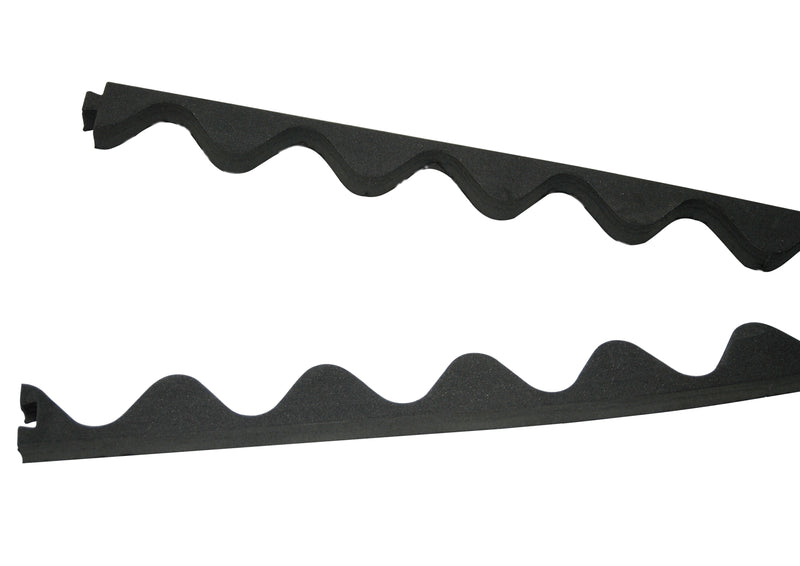 SCOBALITWERK Bitumen-Wellpappe Zahnleiste Sinus 76/30, K11