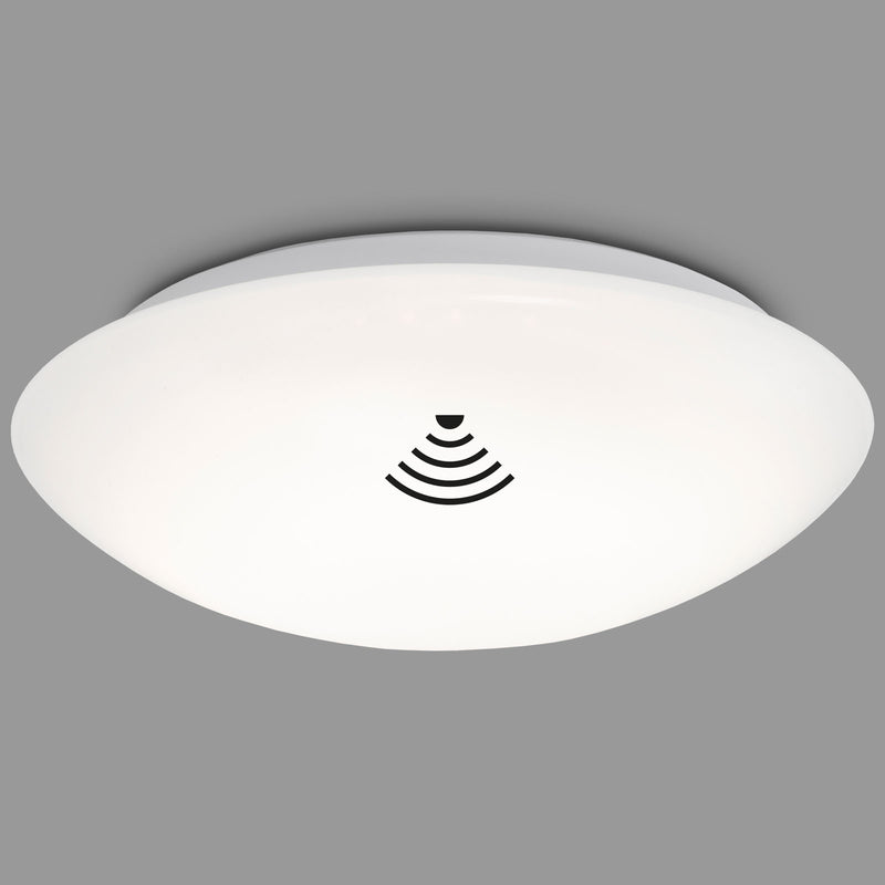 Briloner Piatto LED-Deckenleuchte, weiß, rund, Ø 278 mm, 15W