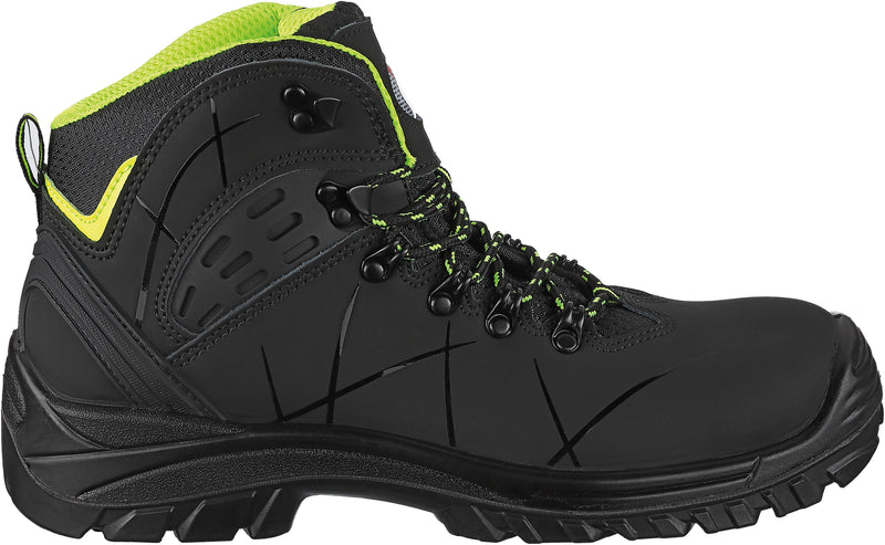 Boa S3 niedrig FLORENZ schwarz/grün