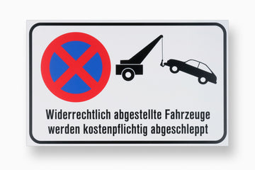 Conmetall Meister Hinweisschild, weißes Symbol-Abschließ-Ausführung
