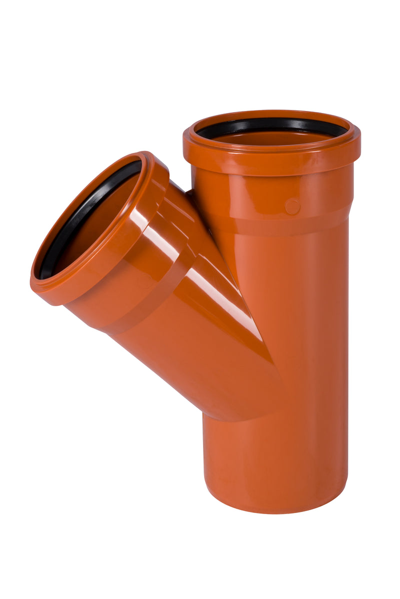 Ostendorf Einfachabzweig PVC orangebraun KGEA DN 110/110