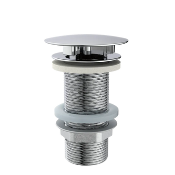 Schütte Ablaufventil Siebventil chrom 1 1/4" ohne Überlauf