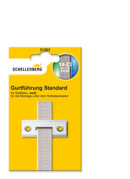 Schellenberg STANDARD Gurtführung weiß