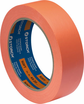 Storch SOFTtape „Das Orange UV-plus“ Abdeckband PE/PVC orange 50 mm