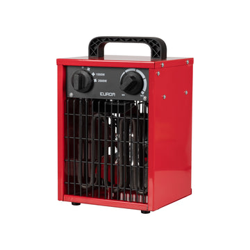 Eurom EK Fanheat 2000 Werkstattheizer rot, Heizlüfter 2000 W
