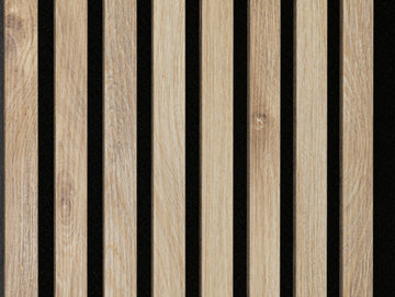 Moderna Akustikpaneel Eiche hell 2600x330x20 mm, MDF foliert