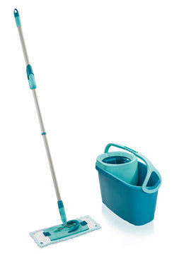 Leifheit Clean Twist M Ergo Bodenwischer Set türkis, ausziehbar