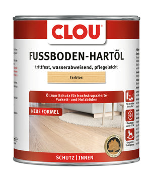 CLOU Fußboden-Hartöl farblos für Holzfußböden