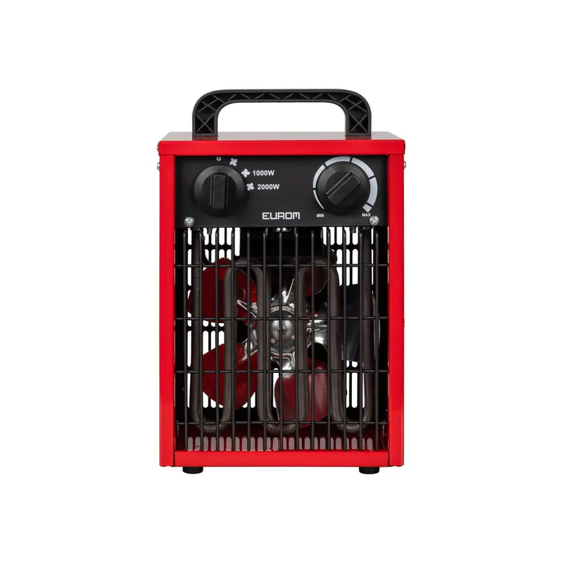 Eurom EK Fanheat 2000 Werkstattheizer rot, Heizlüfter 2000 W