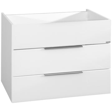 FACKELMANN KARA Waschtischunterschrank weiß, 2 Schubladen 79,4x58,7x48,8 cm