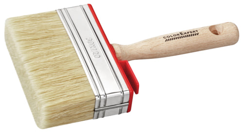 Color-Expert Flächenstreicher helle Chinaborste, 120 mm, Holzgriff