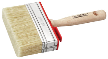 Color-Expert Flächenstreicher helle Chinaborste, 120 mm, Holzgriff
