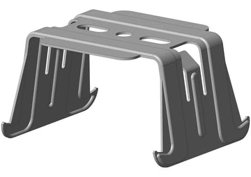 Prima Kreuzschnellverbinder gebogen für CD 60/27 – 100 Stück (Trockenbau)
