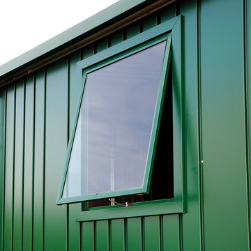 Biohort Fensterelement für Gerätehaus Europa Dunkelgrün
