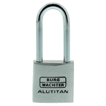 Burg-Wächter Vorhangschlossset 770HB 20 26SB Alutitan, Bügel 3,50 mm