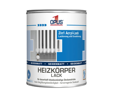OPUS1 Heizkörperlack wasserverdünnbar weiß