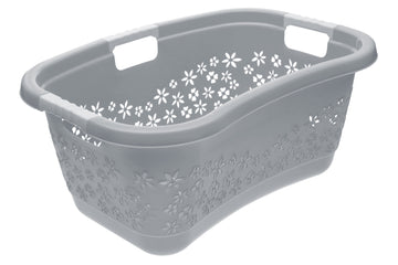 keeeper Lasse Wäschekorb ergonomisch nordic grey, 50 l