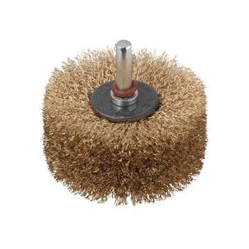 Wolfcraft Holz-Struktur-Bürste S 8, Rundbürste Ø 80 mm