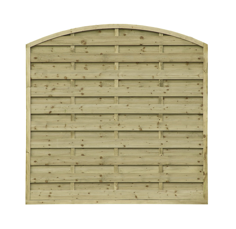 Stelmet Dichtzaun Stabil geschlossen aus Holz, KDI grün 180x160/180 cm