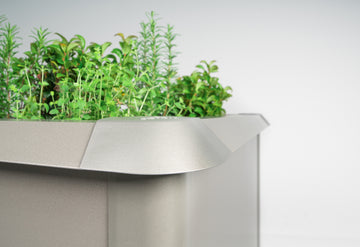 Biohort Schneckenschutz für Belvedere Gr. 100 Silber-metallic