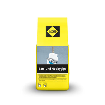 SAKRET Bau- und Gips, weiß