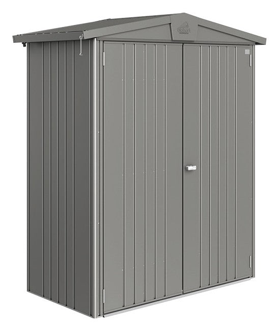 Biohort Gerätehaus Europa Gr. 1 (172 × 84 × 196 cm) Quarzgrau-metallic
