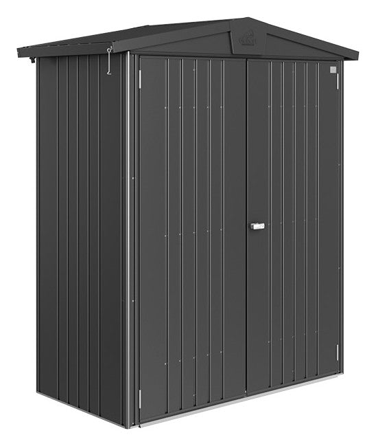 Biohort Gerätehaus Europa Gr. 1 (172 × 84 × 196 cm) Dunkelgrau-metallic