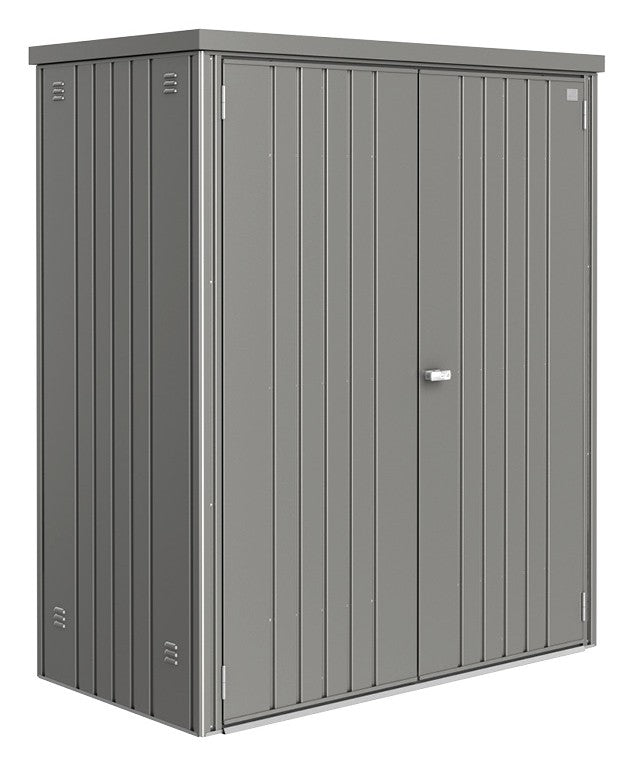 Biohort Geräteschrank Gr. 150 (155 × 83 × 182,5 cm) Quarzgrau-metallic