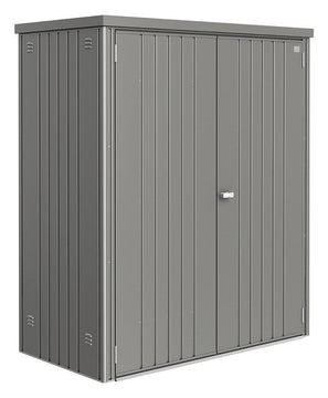 Biohort Geräteschrank Gr. 150 (155 × 83 × 182,5 cm) Quarzgrau-metallic