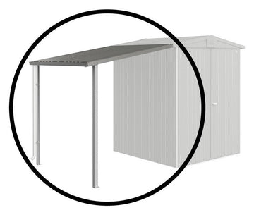 Biohort Seitendach für Gerätehaus Europa Gr. 2 / 3 / 4A Quarzgrau-metallic