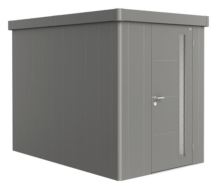 Biohort Gerätehaus Neo Gr. 3A (180 × 292 × 222 cm) Quarzgrau-metallic Standardtür