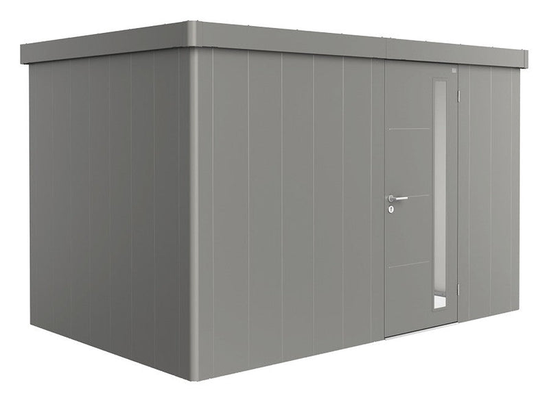 Biohort Gerätehaus Neo Gr. 2D (348 × 236 × 222 cm) Quarzgrau-metallic Standardtür
