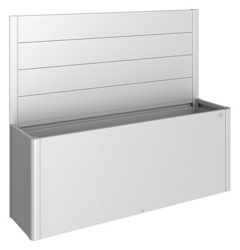 Biohort Sichtschutz für Hochbeet Silber-metallic ohne Lichtpaneel