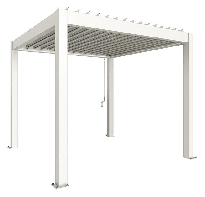 Biohort Pergola Gr. 3 × 3 (312 × 312 × 264 cm) Weiß Weiß