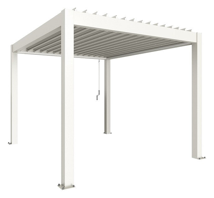 Biohort Pergola Gr. 3 × 3,5 (312 × 367,5 × 264 cm) Weiß Weiß